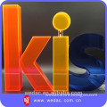 acrylic display colorful shining 3d acrylic alphabet letter
